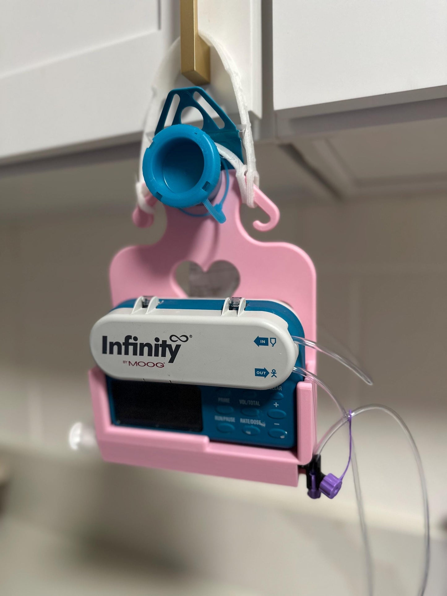 Heart Shaped Infinity Pump Caddy