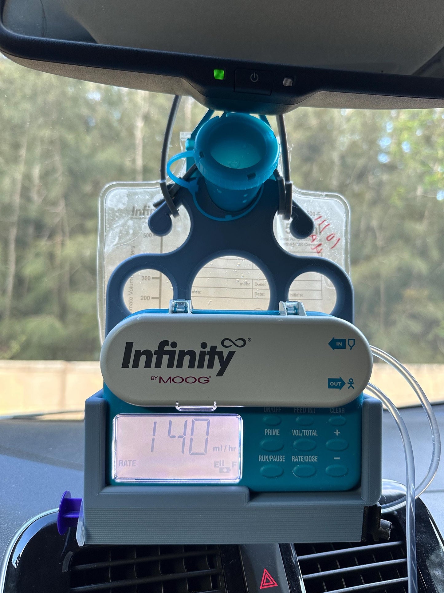 Infinity Feeding Pump Caddy