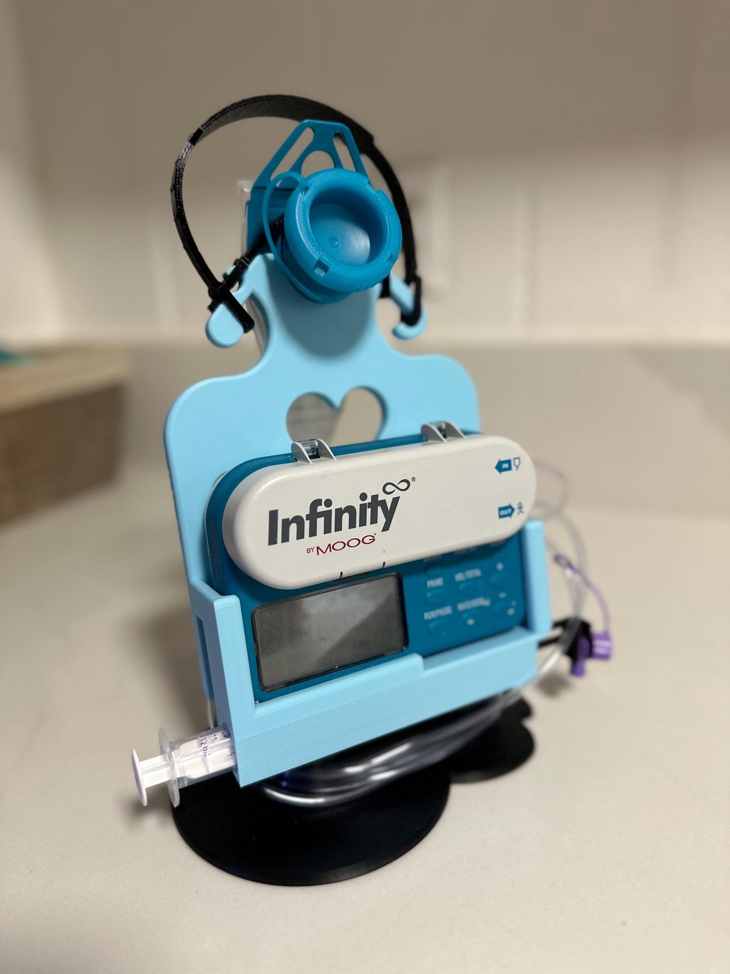 Heart Shaped Infinity Pump Caddy