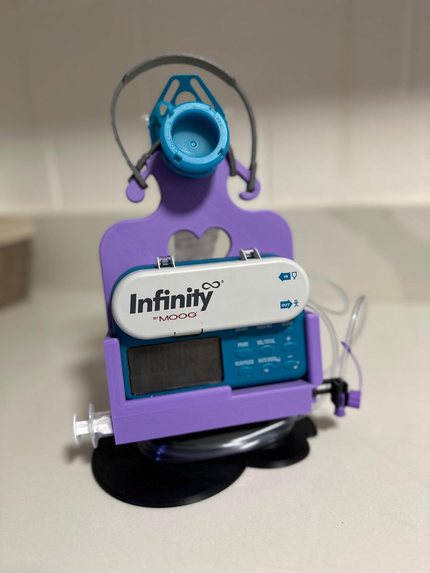 Heart Shaped Infinity Pump Caddy