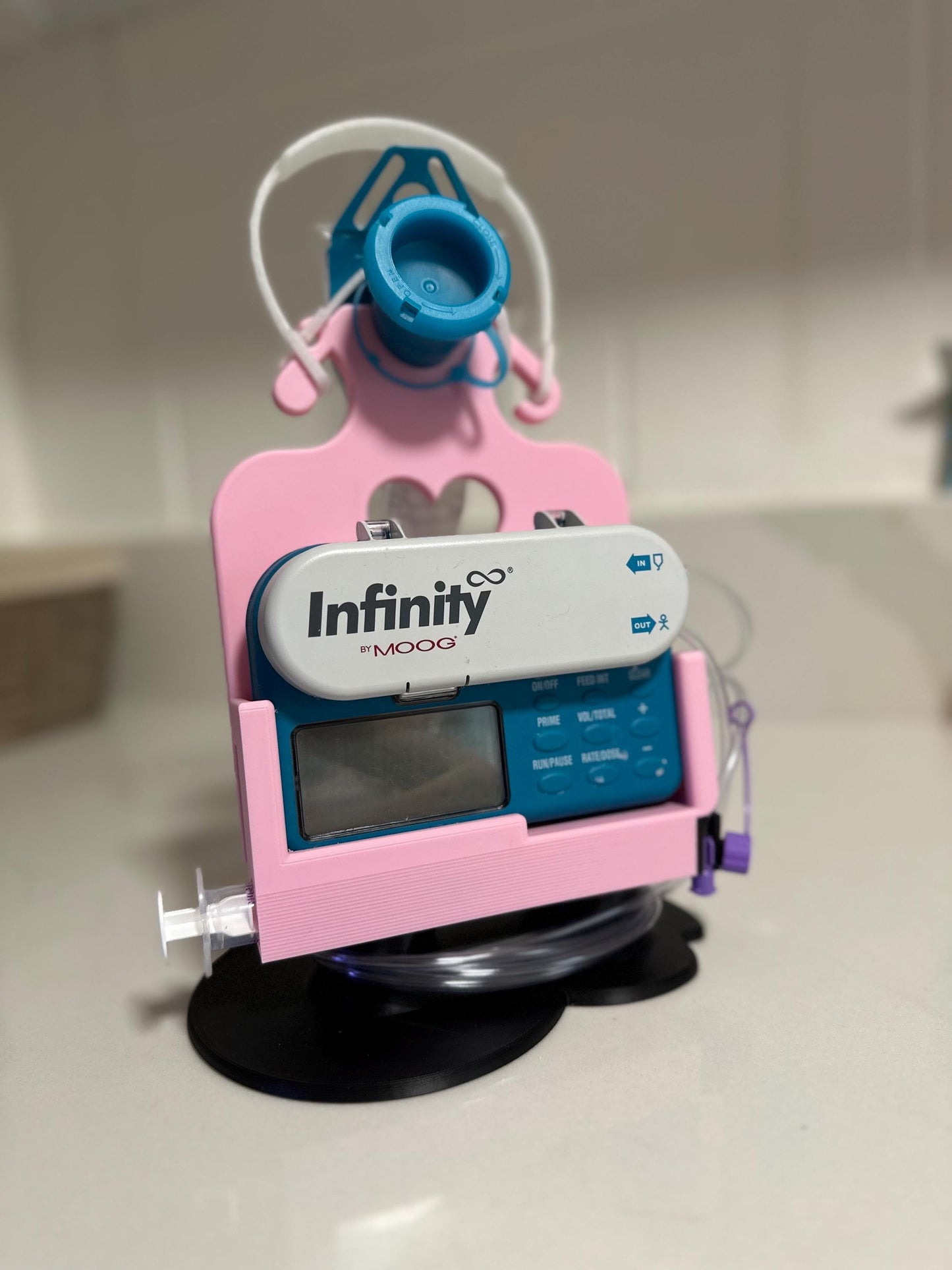 Heart Shaped Infinity Pump Caddy